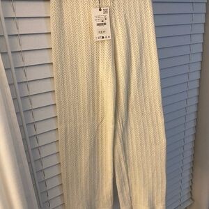 Zara Kids Cream Casual Pants